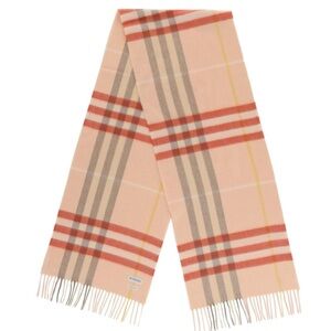 Burberry Giant Check Cashmere Scarf